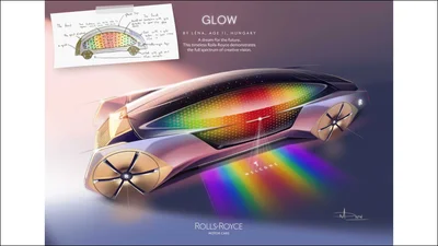 Rolls-Royce перетворює дитячі малюнки на концепти