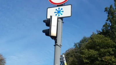 В случае гололеда на 56 киевских улицах ограничат движение