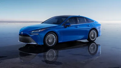 Водородный электрокар Toyota Mirai FCV второго поколения полностью раскрылся за месяц до премьеры