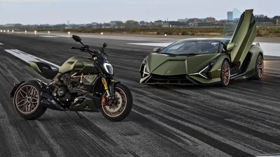 Из Италии с любовью к скорости: дебютировал Ducati Diavel 1260 Lamborghini