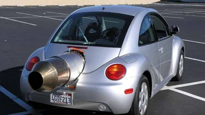 Volkswagen Beetle с мотором от вертолета продают за 550 тысяч долларов