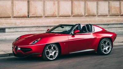 Ультраредкий Alfa Romeo Disco Volante Spyder с мотором Ferrari выставили на продажу