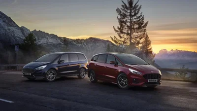 Мінівени Ford S-Max і Galaxy отримали гібридну силову установку