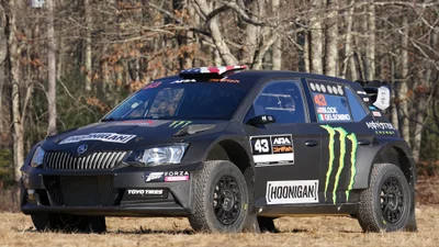 Кен Блок променял гоночный Ford на Skoda Fabia R5+