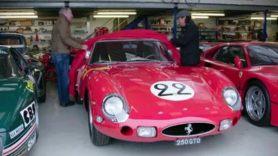 Барабанщик Pink Floyd покатал солиста AC / DC на своем Ferrari 250 GTO