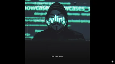 Хакерская группа Anonymous объявила Илону Маску войну из-за криптовалюты