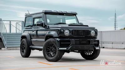 Liberty Walk подготовила новый тюнинг Suzuki Jimny в стиле Mercedes G-Class