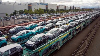 Volkswagen переймається викидами вуглецю при доставці електромобілів