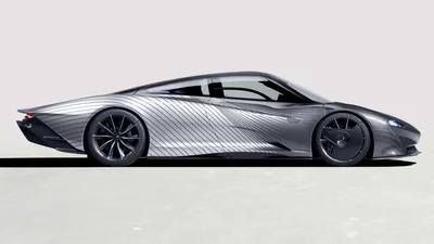 McLaren показал именной Speedtail с очень особым окрасом кузова