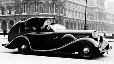 Peugeot 601 Eclipse 1934 року – перший в історії кабріолет з жорстким дахом