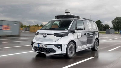 Volkswagen представив безпілотний мінівен