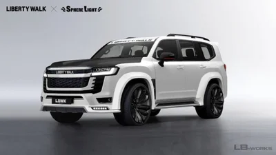 Toyota Land Cruiser 300 получил широкий кузов от Liberty Walk