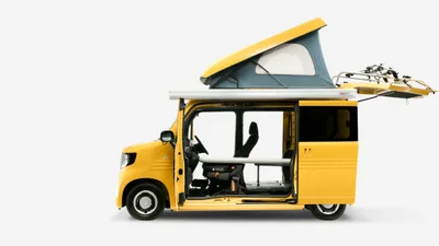 Honda N-Van Compo – миниатюрный кемпер-великан