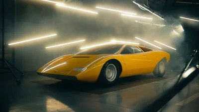 Lamborghini до винтика воссоздала концепт Countach LP500 1971 года