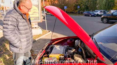 Украинец самостоятельно превратил Opel Kadett в электромобиль
