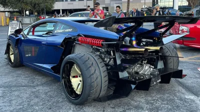 Американцы вживили в сумасшедший с виду Lamborghini Gallardo 1000-сильный мотор Toyota 2JZ