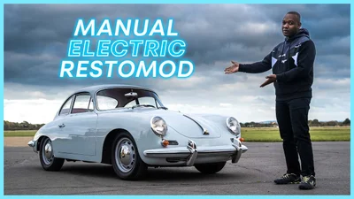 Британцы построили электрический Porsche 356 с механической коробкой передач