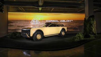 Project Maybach х Virgil Abloh: 6-метрова сухопутна яхта для бездоріжжя