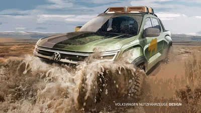 Volkswagen Amarok 2022 показался на официальном изображении