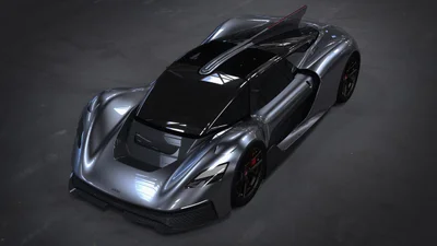 Британська компанія Arash показала електричний гіперкар AFX для конкуренції з Rimac Nevera