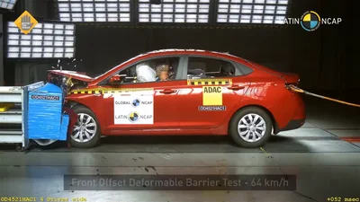 Hyundai Accent отримав нульовий рейтинг безпеки