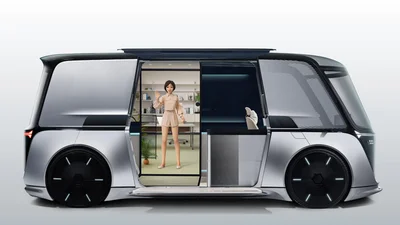 LG представила свое видение автомобиля близкого будущего – капсулу Vision Omnipod
