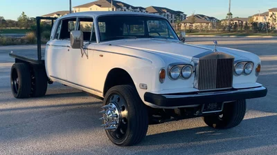Лімузин Rolls-Royce Silver Shadow перетворили на унікальну вантажівку - 17 січня 2022 - Auto24