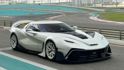 Екзотичний суперкар Veloqx Fangio з двигуном Ferrari V12 вперше показався на відео у реальному житті