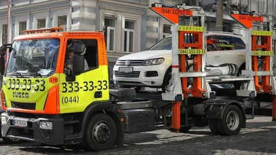 В Киеве возобновили работу эвакуаторы