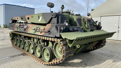 Німецька бронемашина підтримки Bergepanzer 2 - опис, характеристики - Auto24