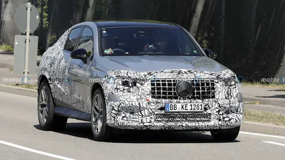 Перші шпигунські фото номого Mercedes-AMG GLC 63 Coupe - Auto24