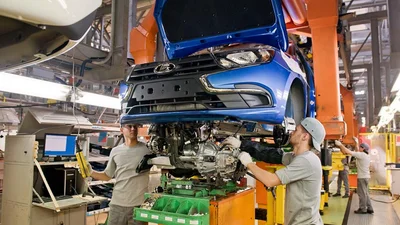 В Росії виробництво автомобілів впало на 81% - Auto24