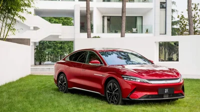 Продажі електричних BYD зросли на 187%.