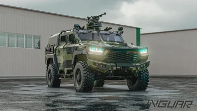 В Украине презентовали концепцию бронемашины Inguar
