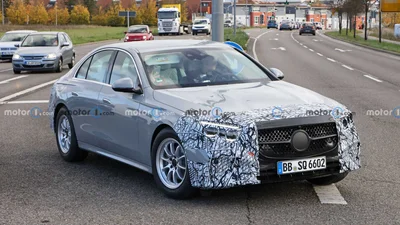 Появились свежие шпионские фото нового Mercedes-Benz E-Class