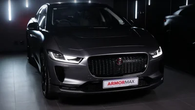 Первым в мире бронированным электромобилем стал Jaguar I-Pace