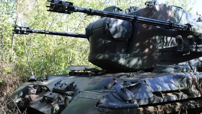 7 немецких самоходных зениток Gepard для ВСУ - Auto24