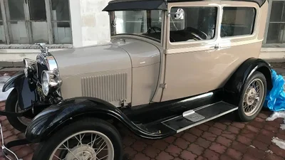 В Киеве распродают коллекцию старинных авто из Фельдман Экопарка