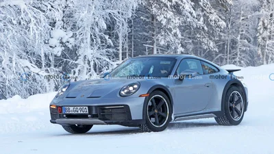 Porsche 911 Dakar сфотографували під час зимових тестів
