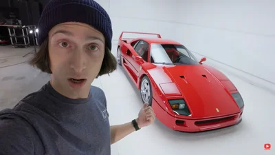 Старую Ferrari F40 восстановили до идеала и продали за два миллиона долларов: видео