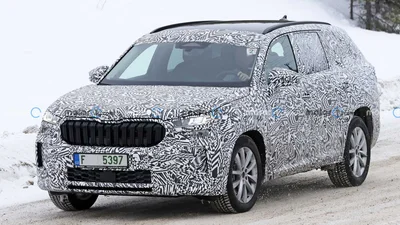Skoda тестирует новый Kodiaq