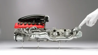 Миниатюрная копия двигателя Ferrari будет стоить как настоящий автомобиль