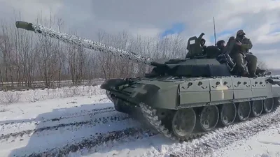 ВСУ используют модернизированные украинские танки: видео