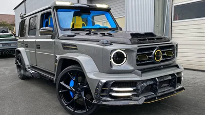 Mercerdes-Benz G-класу з жовто-блакитним салоном продають за мільйон доларів