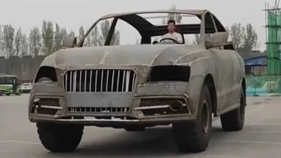 Китаец сделал огромную копию Audi Q7