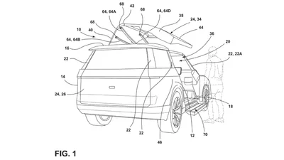 Ford подал патент на уникальную дверь для внедорожников