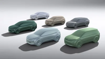 Skoda показала майбутній модельний ряд електромобілів