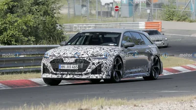 Новий Audi RS6 Avant помітили на Нюрбургрингу - Auto24