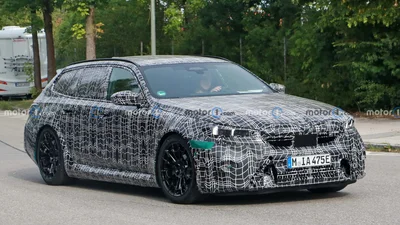 Перші шпигунського фото нового BMW M5 Touring - Auto24