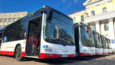 У Житомир прибули подаровані автобуси MAN - Auto24